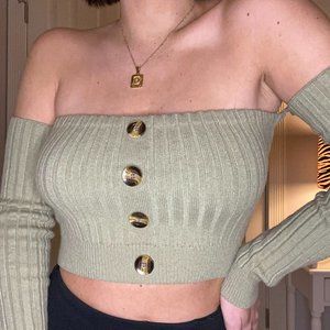 Forever 21 Off-the-Shoulder Sweater